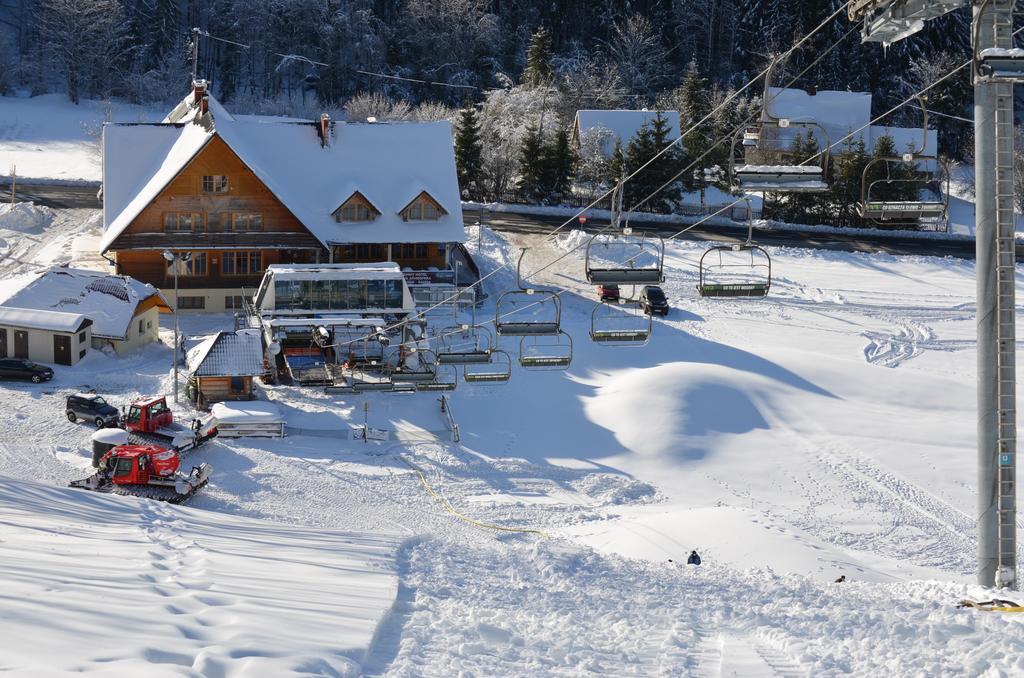Dom Na Mosornym Groniu Villa Zawoja Exteriör bild